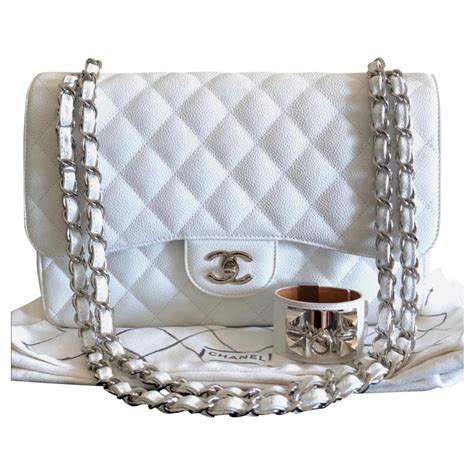 chanel classic white|chanel classic flap 2022.